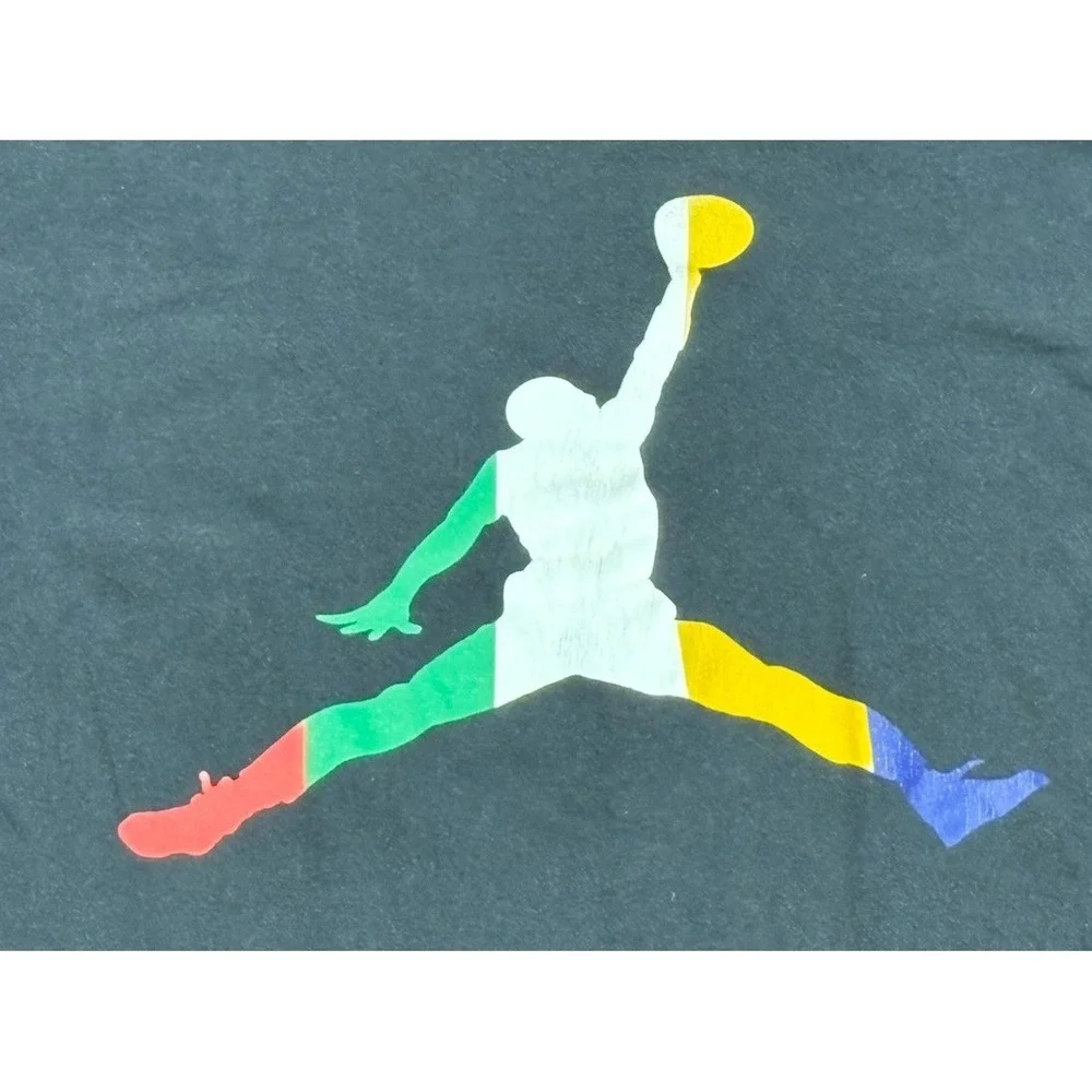 Jordan Shirt Adult XL Black White Red Gold Green Jumpman Basketball Mens